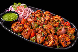 Achari Mushroom Tikka