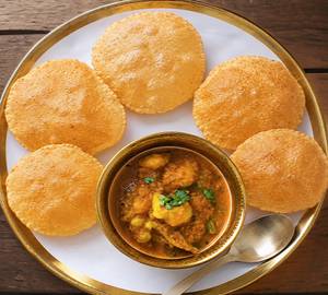 Puri Bhaji [5 Pcs]