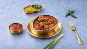 Veg Ball & Hot Garlic Sauce