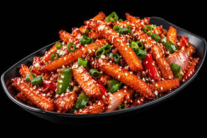 Honey Chilly Potato