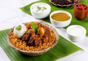 Donne Ulvacharu Mutton Biryani