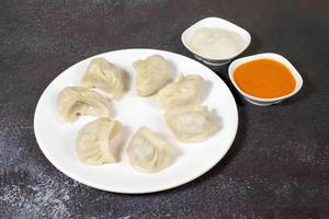 Chicken Steamed Momos [6 Pieces]