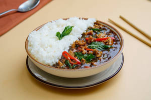 Hand Minced Chicken Thai Bowl