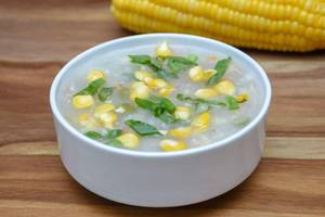 Sweet corn Chicken Soup