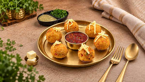 Paneer Cheese Balls (6 Pcs)