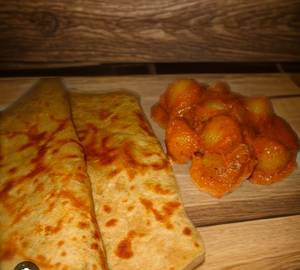 Paratha With Aloo Dum