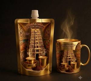 Kumbakonam Filter Coffee Strong Classic [250 Ml] (3-Serves)