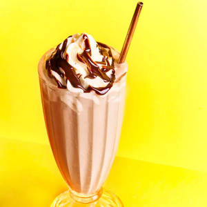 Chocolate Shake With Ice Cream