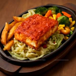 Cottage Cheese Steak Sizzler