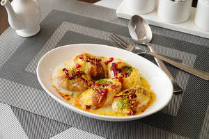 Dahi Poori (5pcs)