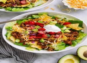 Spicy Nachos Salad