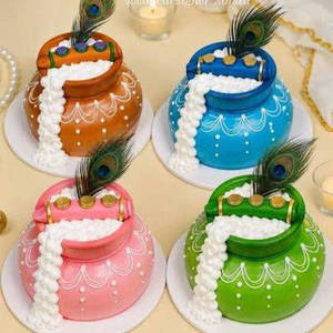 Spical Janmasti Matki Cake