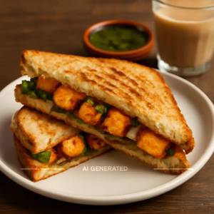 Paneer Tikka Sandwich