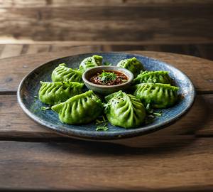 Veg  steam Momo (6Pc)