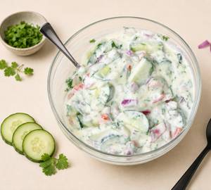 Curd Kachumber Salad