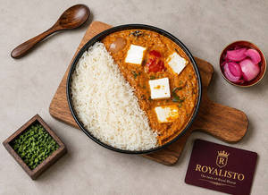 Kadhai Paneer With Rice Bowl