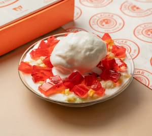 Fruit Salad With Jelly And Ice Cream