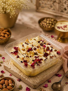 Rasmalai Dry Fruits Tub Cake