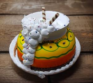 Eggless Matka Cake