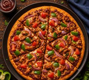 Peri Peri Chicken Veggies Pizza (7Inch)