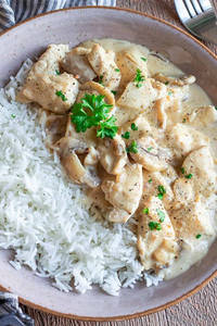Chicken Stroganoff