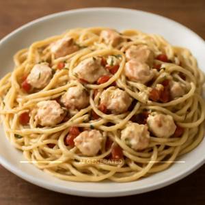 Spaghetti Aglio E Olio Non-Veg