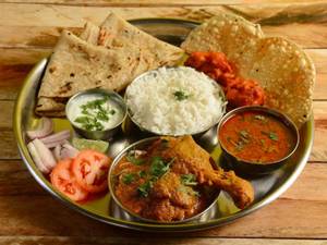 Chicken Thali