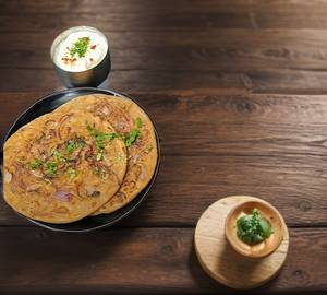 2 special pyaj paratha