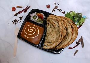 Dal Makhani With 1 Big Lacha Parantha