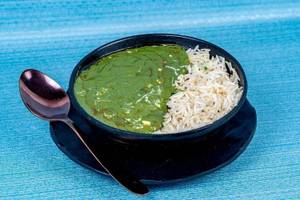 Palak Paneer Rice Bowl