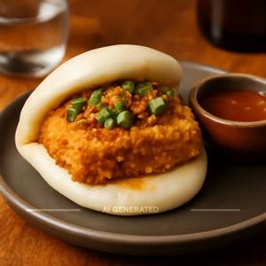 Crispy Cottage Cheese Bao