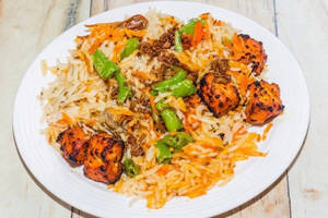 Chicken Tikka Biryani (prepared In Desi Ghee)