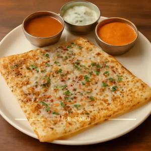 Rava Onion Dosa