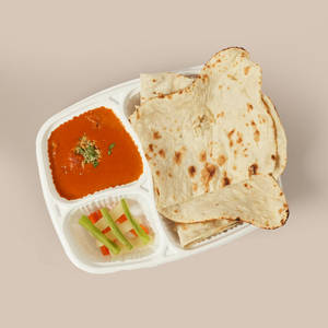 Tandoori Naan (2 Pcs) & Butter Chicken Boneless (5 Pcs)