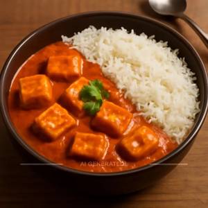 Paneer Tikka Masala Rice Bowl