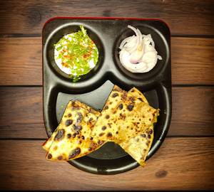 Paneer paratha