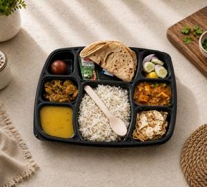 Matar Paneer Thali