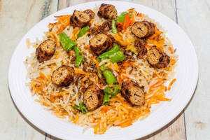 Shahi Chicken Seekh Biryani (prepared In Desi Ghee)