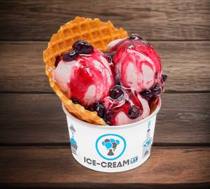 Bosco Strawberry Ice Cream