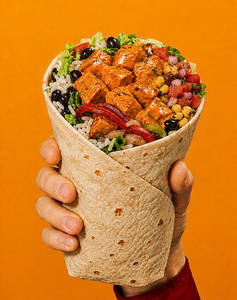 Butter Chicken Burrito Wrap