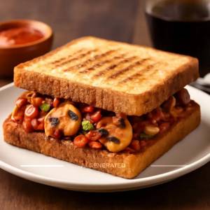 Chilli Mushroom Sandwich