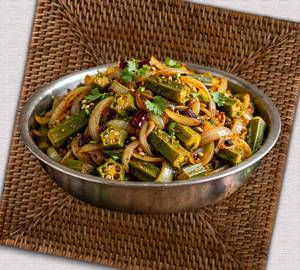 Bhindi dopyaza