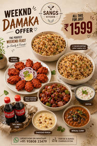 Sang's Weekend Damage 2 Chicken Biryani Combo