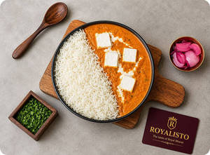 Paneer Butter Masala With Rice Bowl