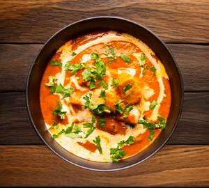 Butter Naan (2 Piece) With Shahi Paneer & Tasty Green Chatni With Sirka Pyaz