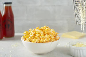 Cheddar Cheese Popcorn
