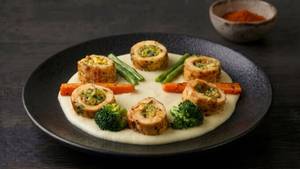 Three-cheese Chicken Roulade