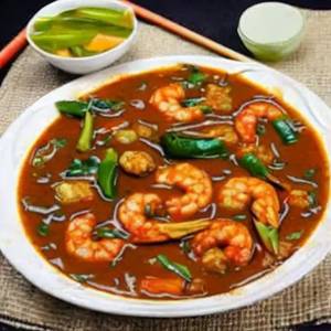 Prawns Chowmein Gravy (1000ml) (o)