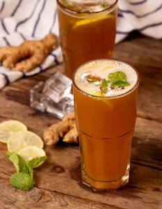 Ginger Lemon Ice Tea