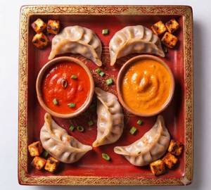 Steamed Panner Tikka Momos 5-Qty